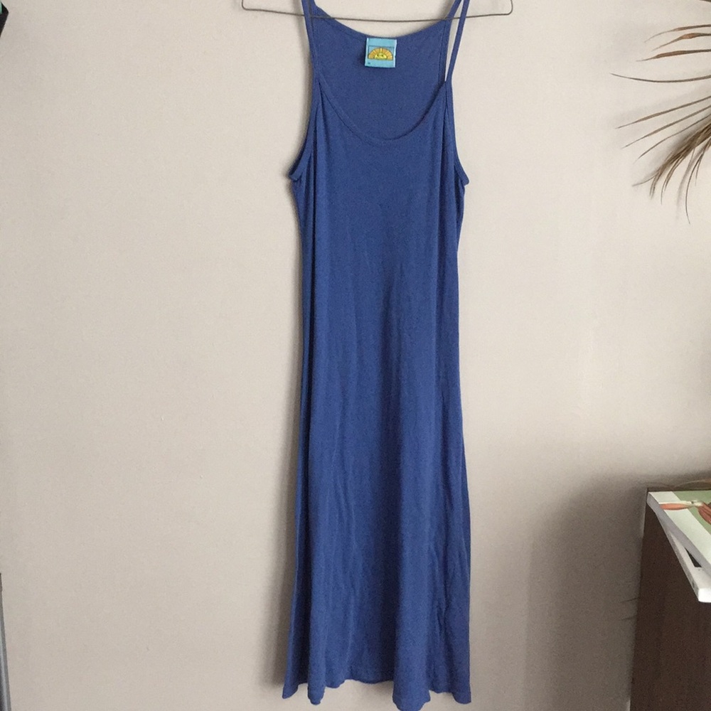 C&C California Midi Blue Dress